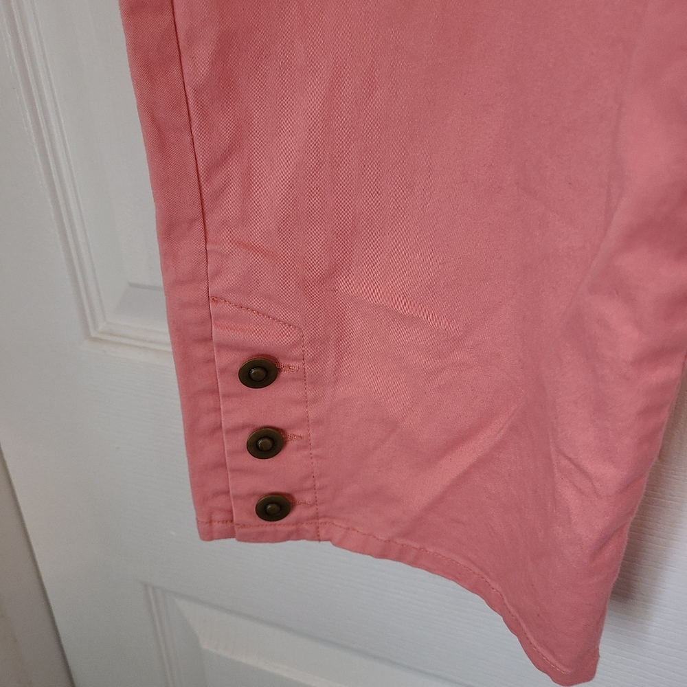 Ruby Rd Woman's Capri's, Size: 16 Color: Coral - image 6